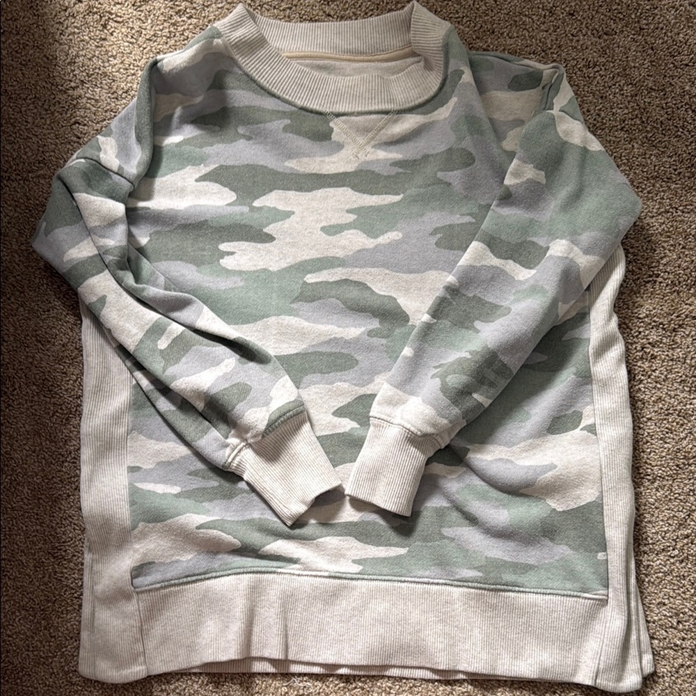Women's Camouflage Sweater